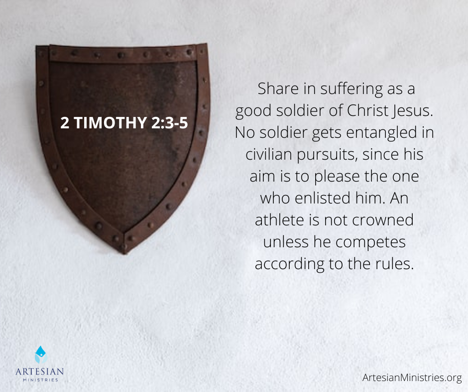 2 TIMOTHY 2:3-5