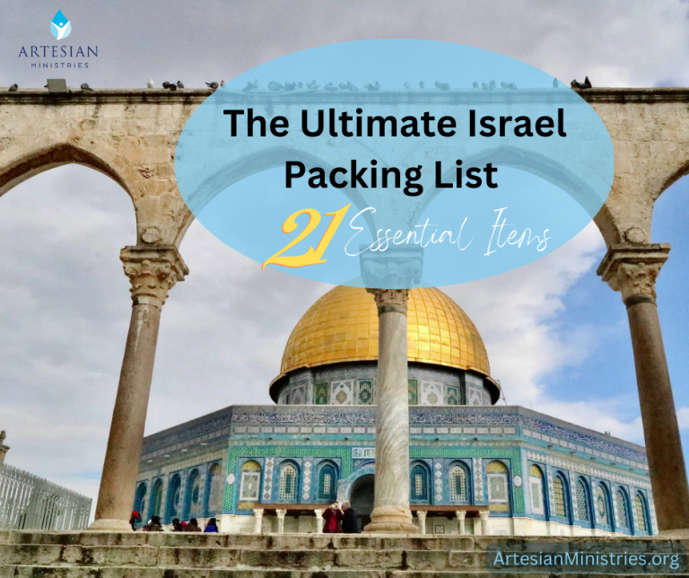 21 Essential Items for Your Ultimate Israel Packing List Artesian