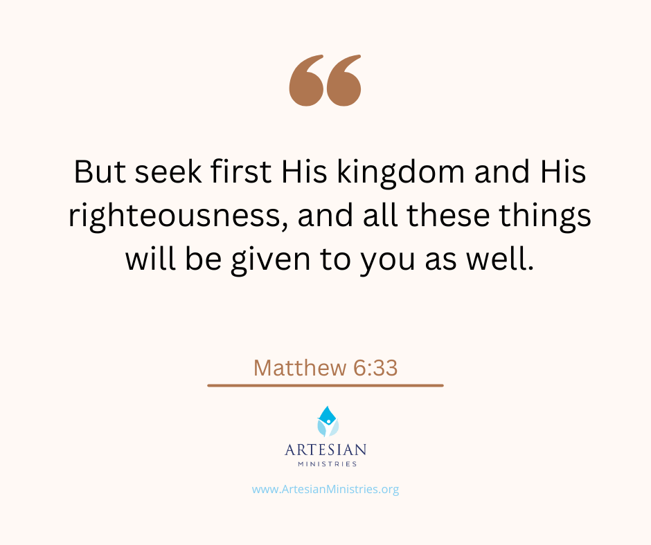 Matthew 6:33