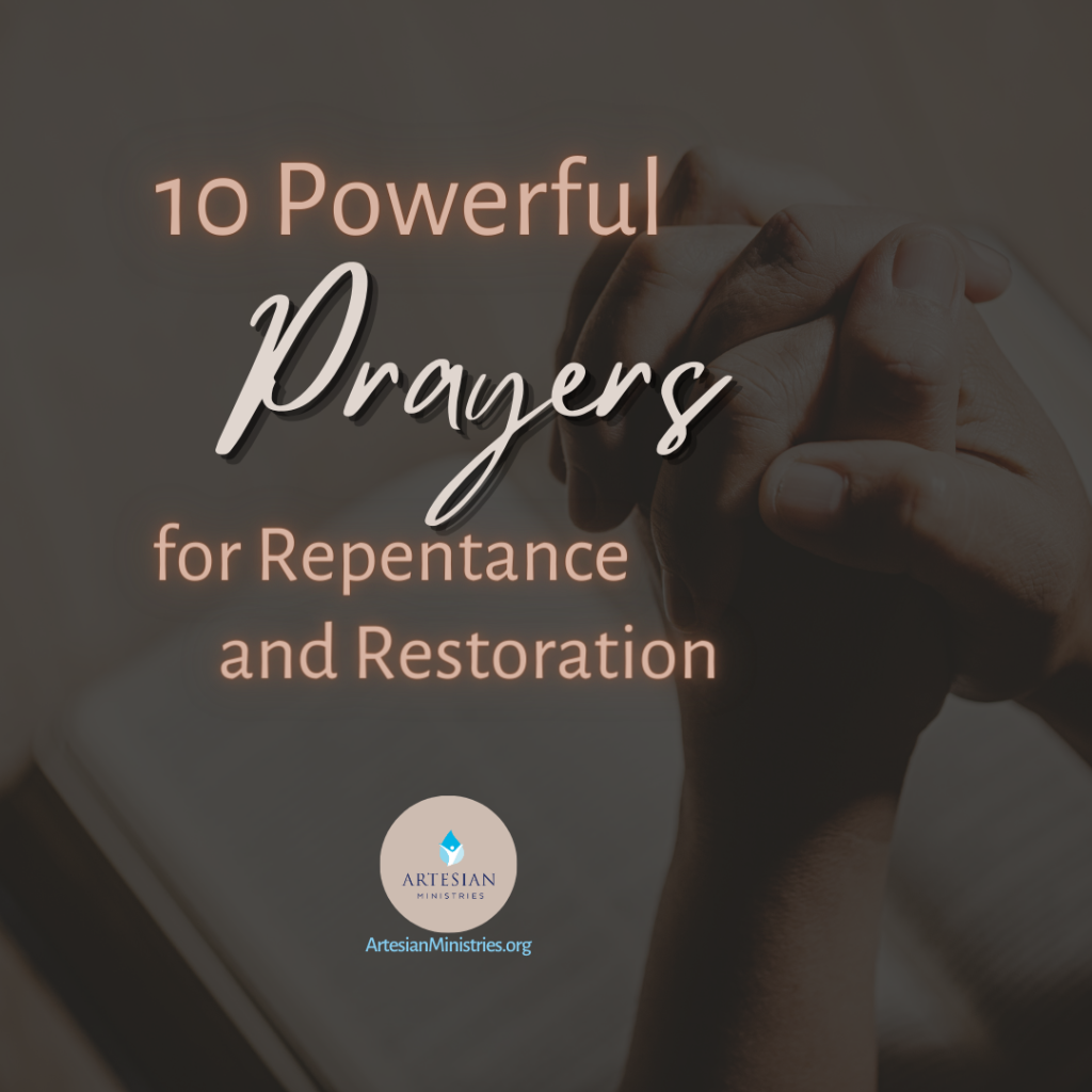 prayers for repentance