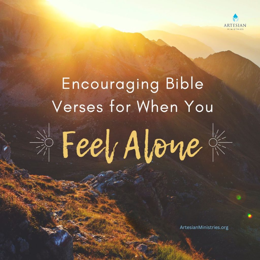 Bible verses when you feel alone