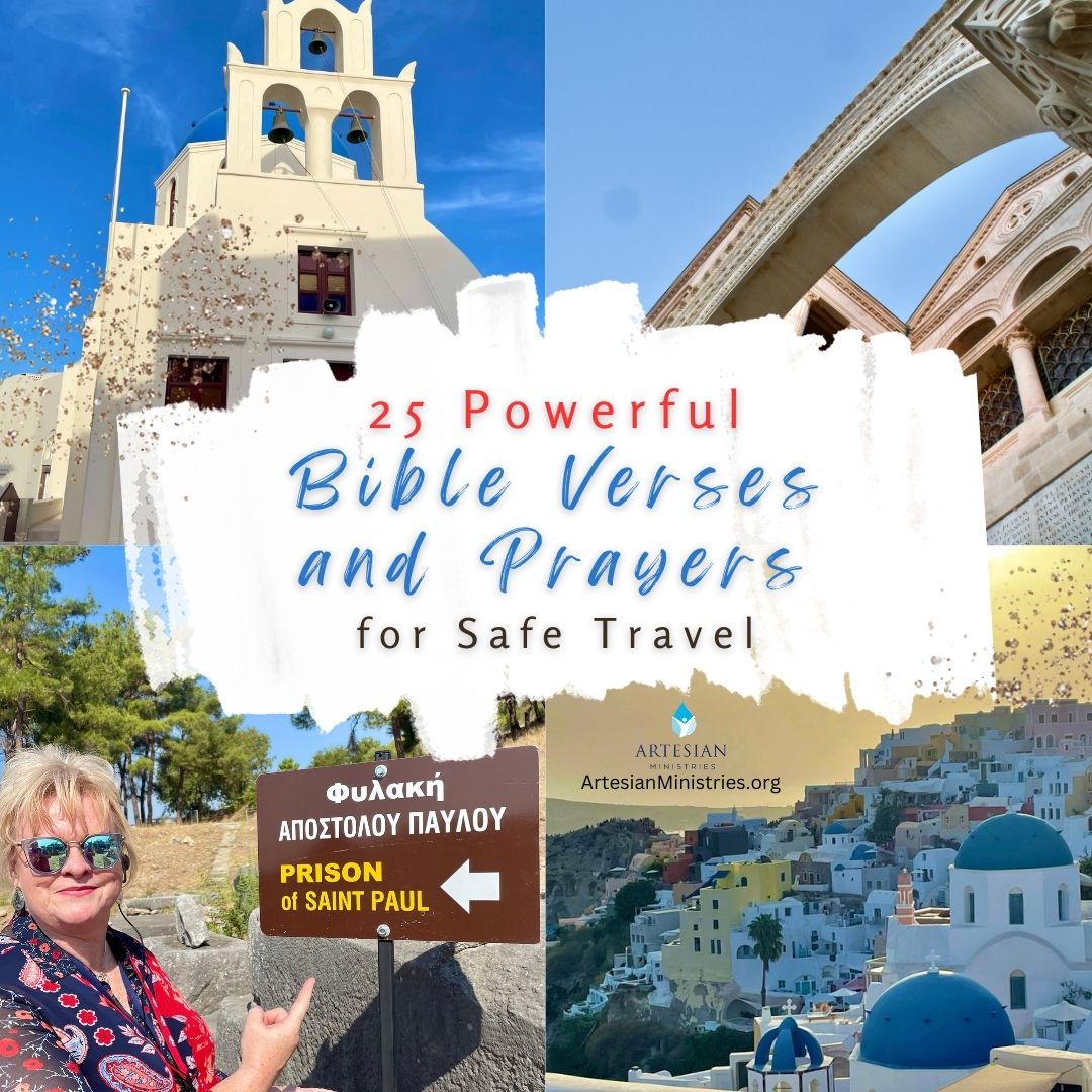 Bible verses and prayers for travel
